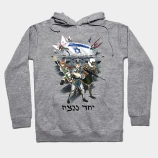 Together We Will Triumph (Yachad Nenatzeach) Hoodie